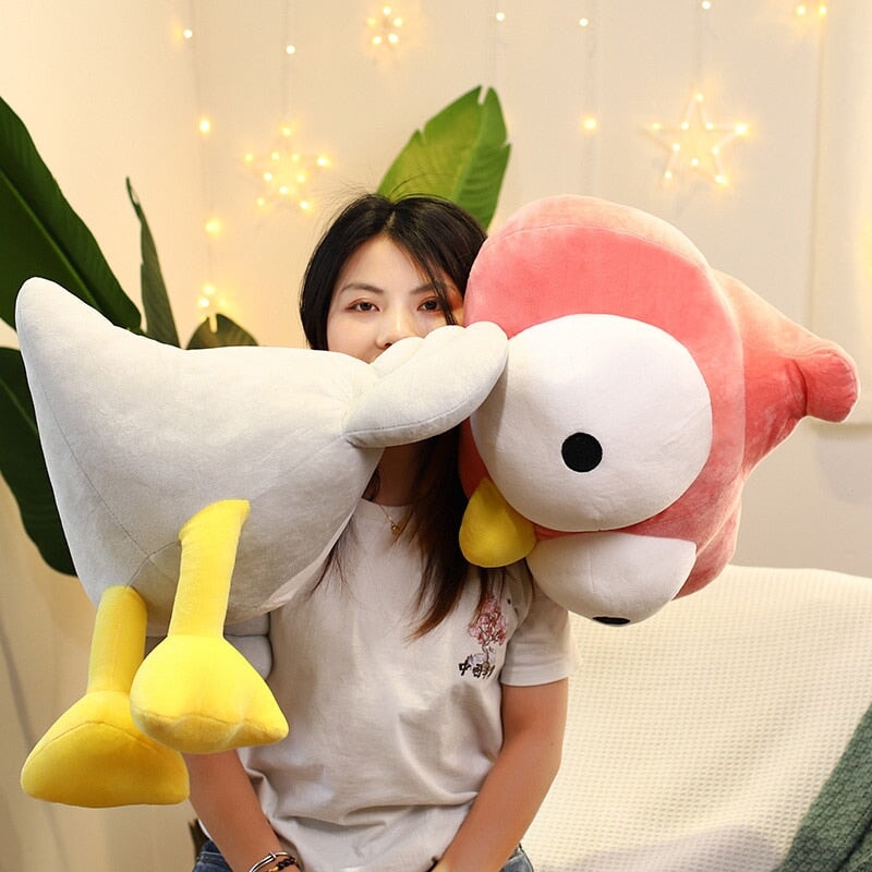 Maliben | Funny Shocked Giant Ostrich Plushies