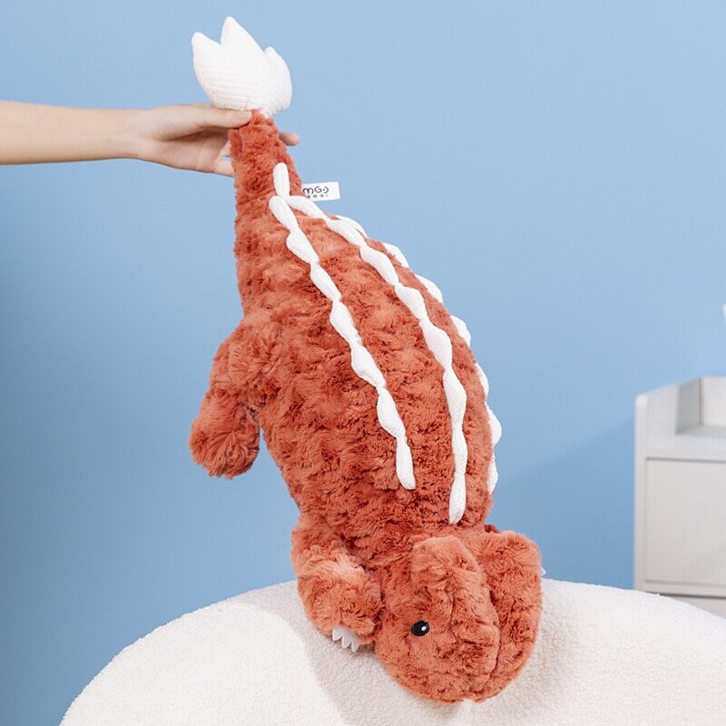 Maliben | Fuzzy Cute Pink Red Lizard Plushies