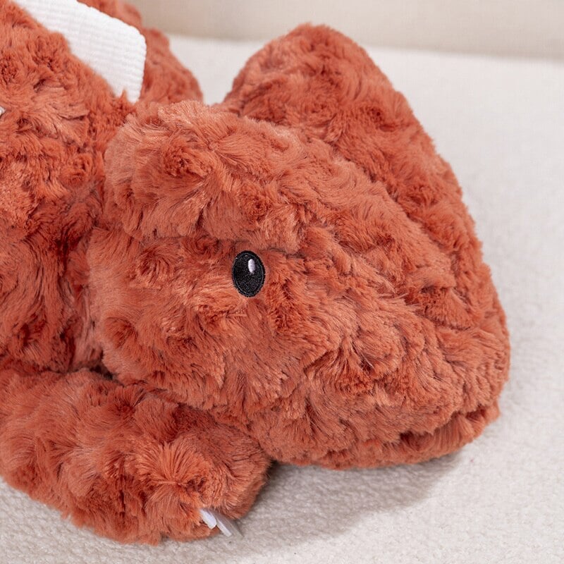 Maliben | Fuzzy Cute Pink Red Lizard Plushies
