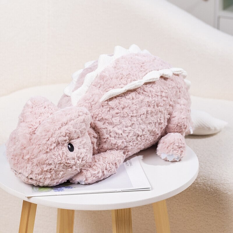 Maliben | Fuzzy Cute Pink Red Lizard Plushies