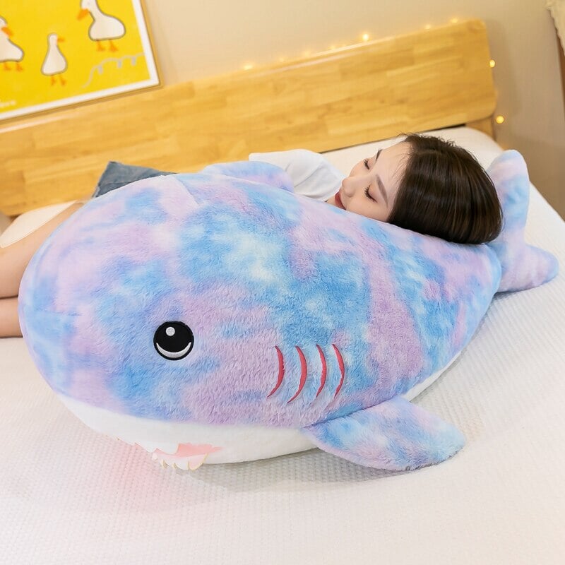 Maliben | Fuzzy Rainbow Shark Plushie