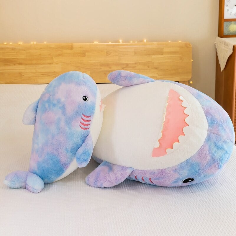 Maliben | Fuzzy Rainbow Shark Plushie