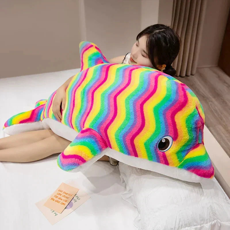 Maliben | Galaxy Rainbow Dolphin Plushies