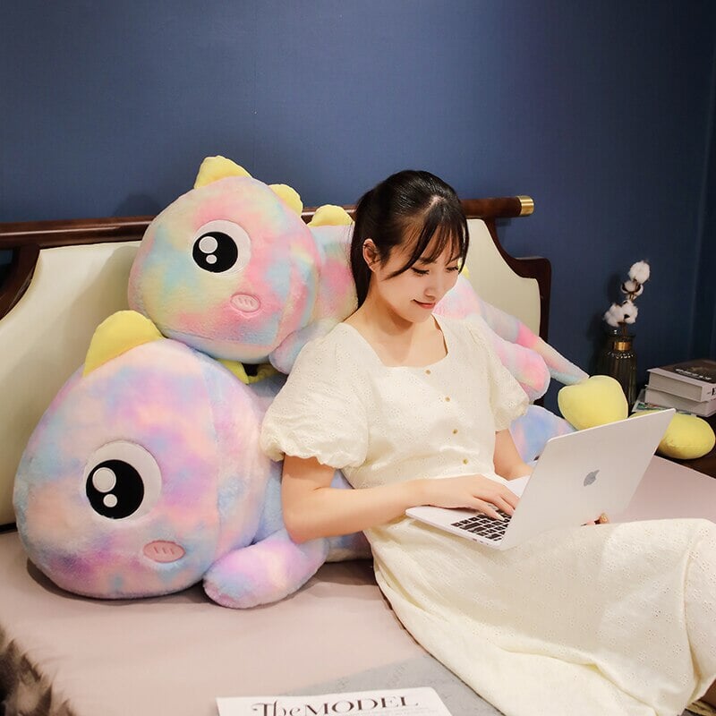 Maliben | Galaxy Rainbow Pasco The Lizard Plushie