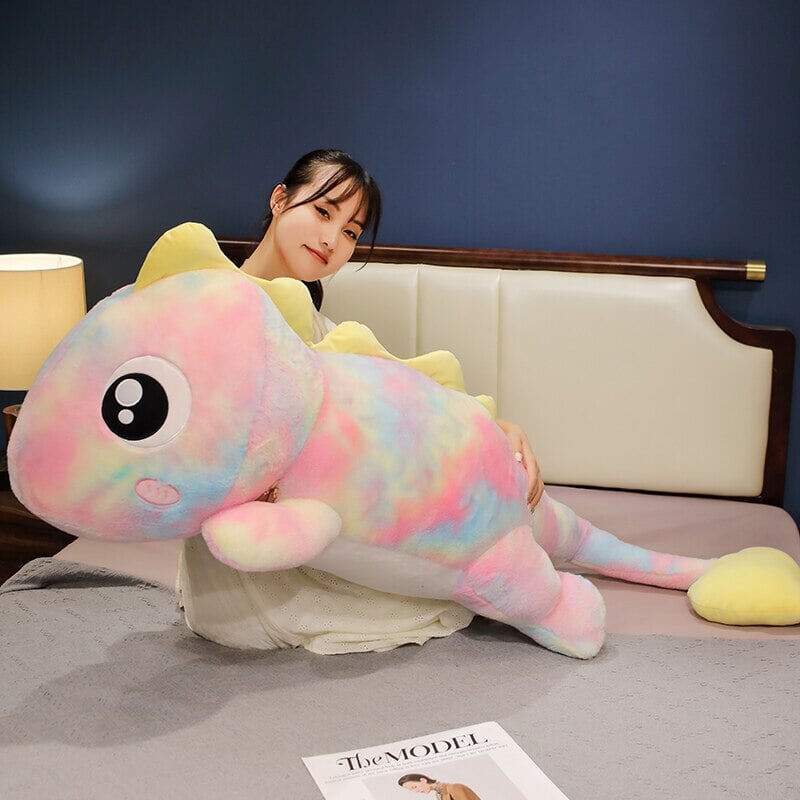 Maliben | Galaxy Rainbow Pasco The Lizard Plushie