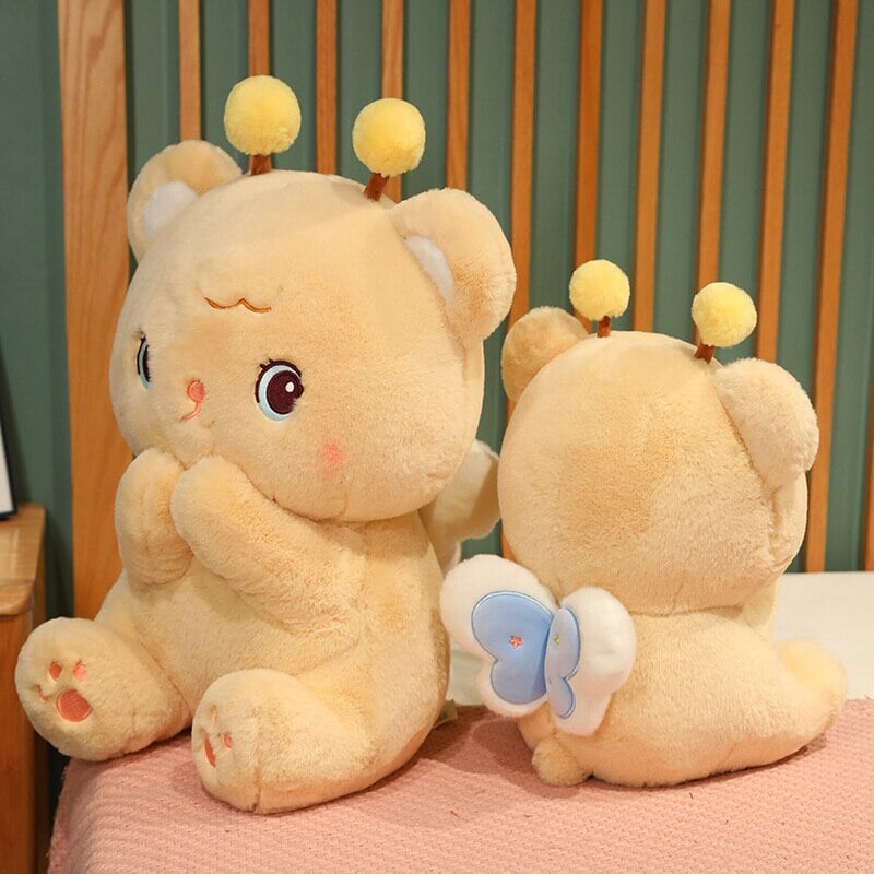 Maliben | Gem The Bumble Bee Brown Bear Plushie