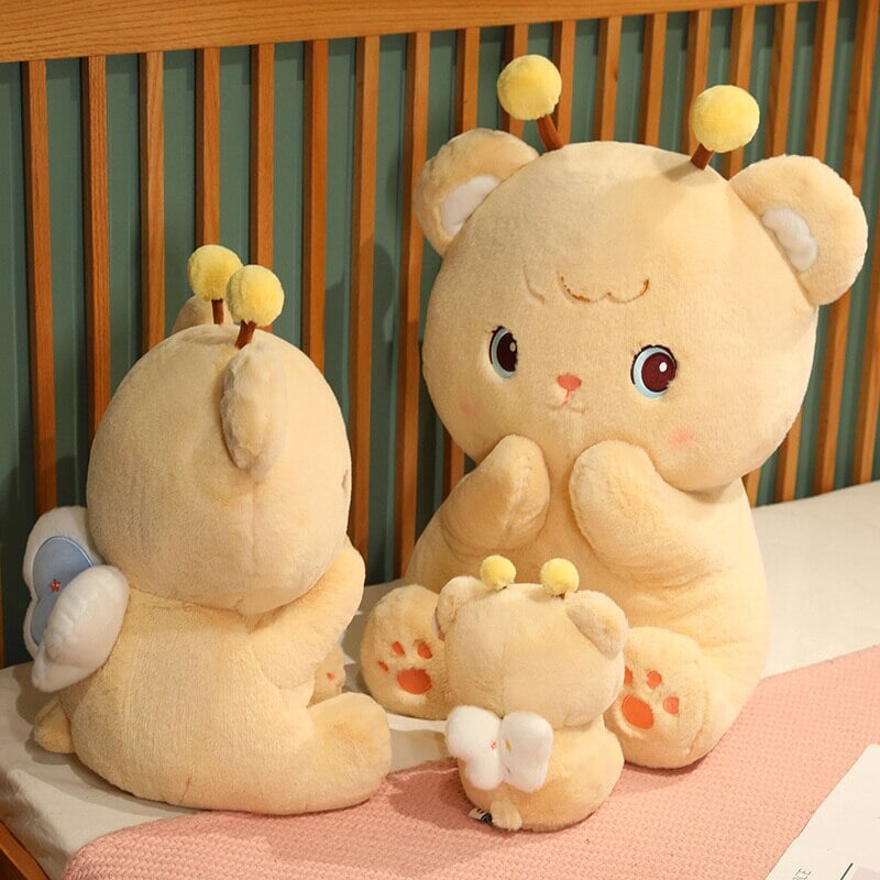 Maliben | Gem The Bumble Bee Brown Bear Plushie