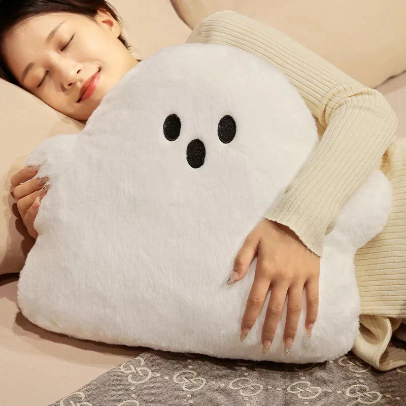 Maliben | Ghost White Cloud Plush Pillow