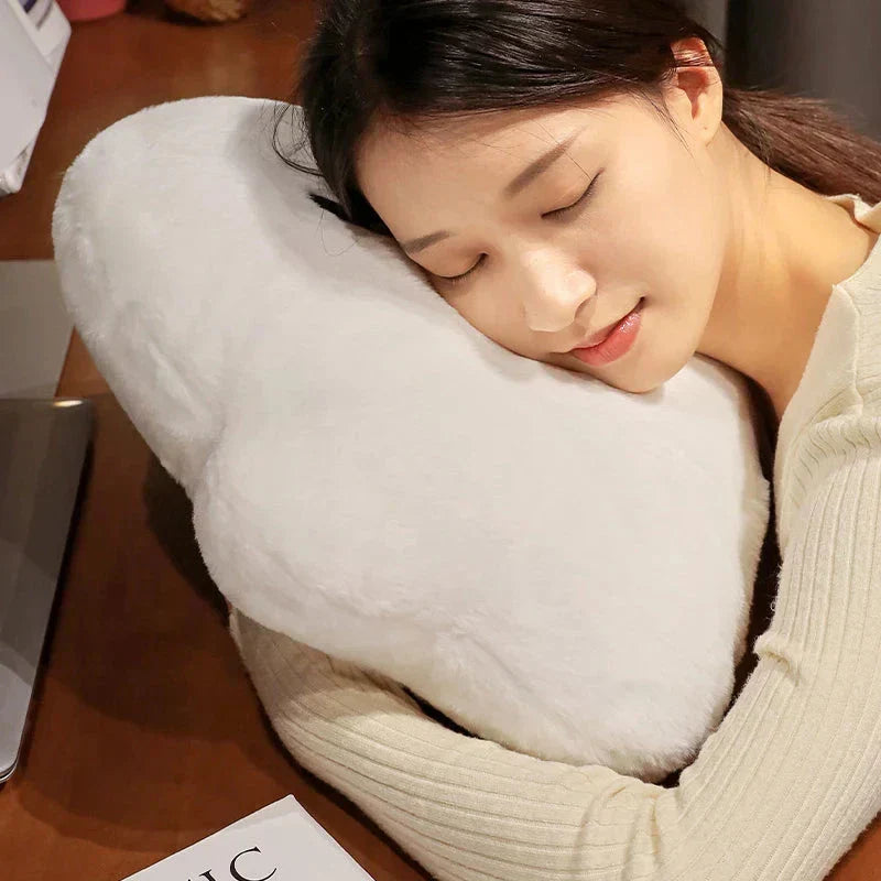 Maliben | Ghost White Cloud Plush Pillow