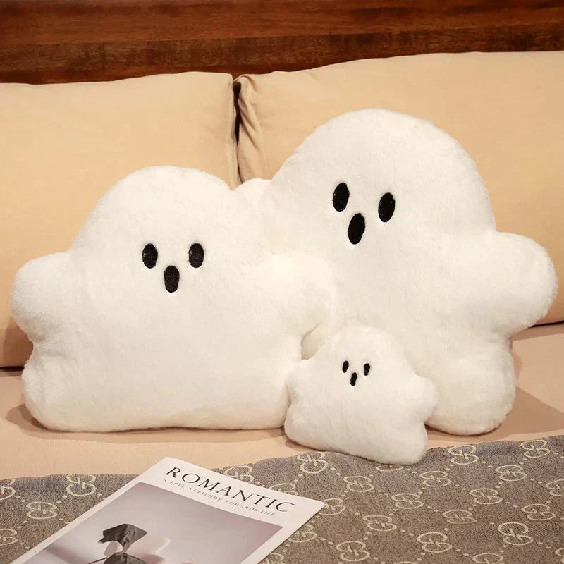 Maliben | Ghost White Cloud Plush Pillow