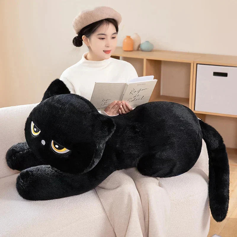 Maliben | Giant Black Grey Cat Plushies