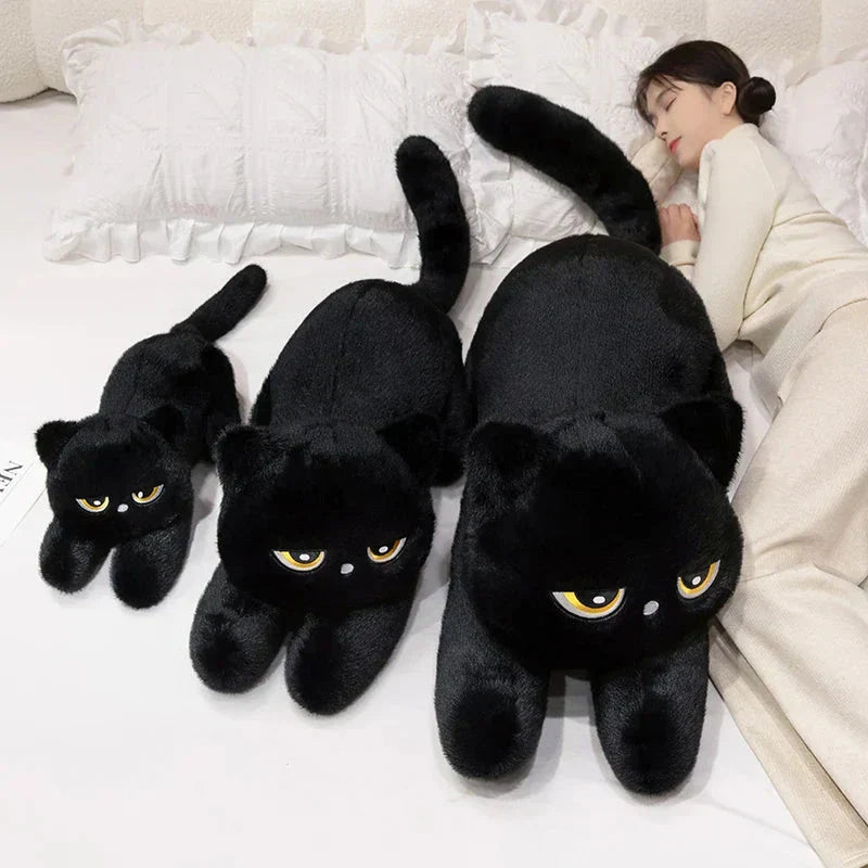 Maliben | Giant Black Grey Cat Plushies