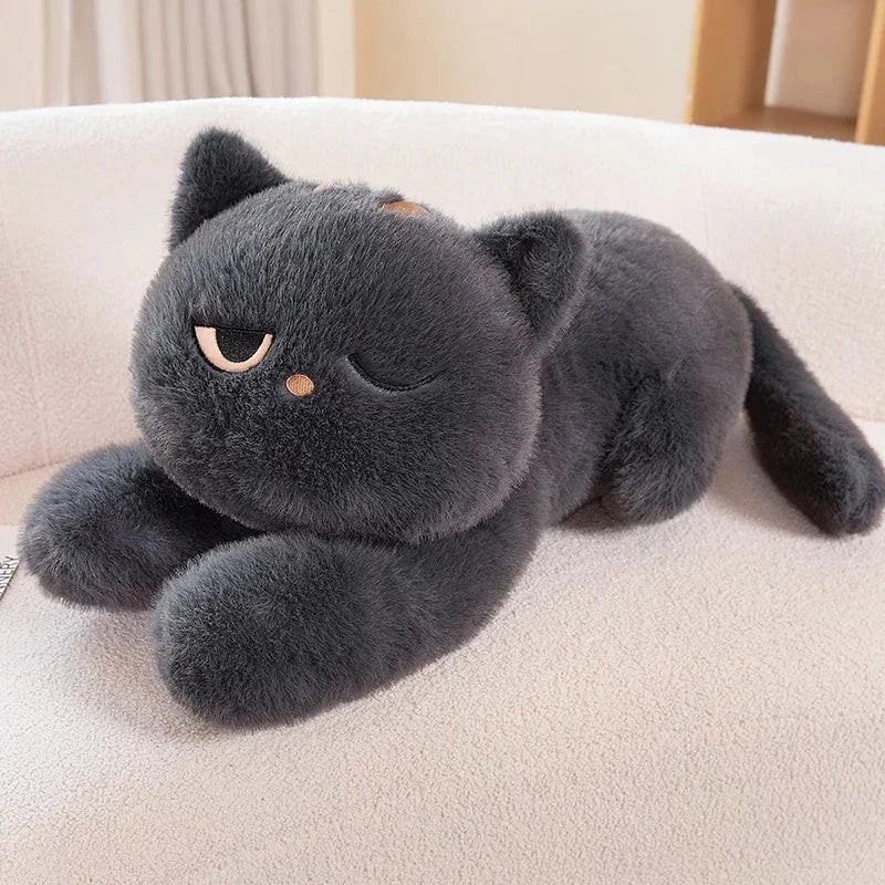 Maliben | Giant Black Grey Cat Plushies