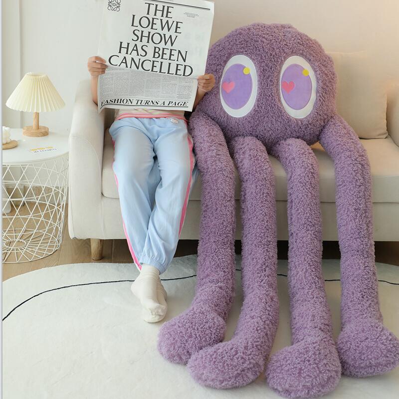 Maliben | Giant Fuzzy 4 Legged Octopus Plushie