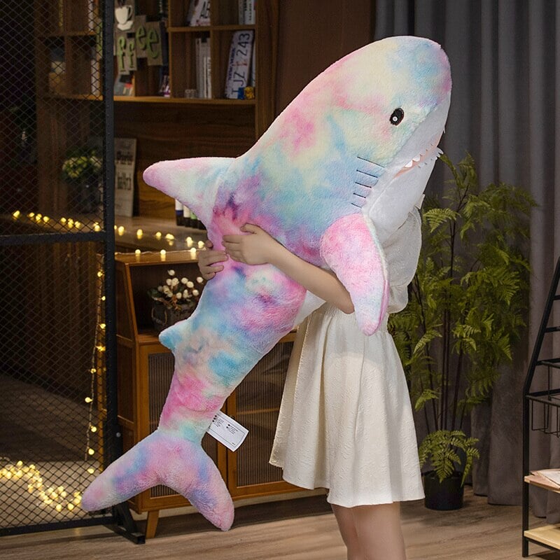 Maliben | Giant Fuzzy Galaxy Shark Plushies