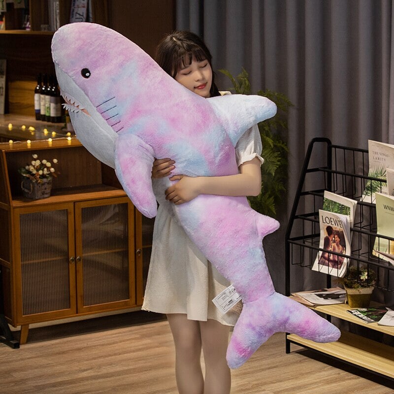 Maliben | Giant Fuzzy Galaxy Shark Plushies