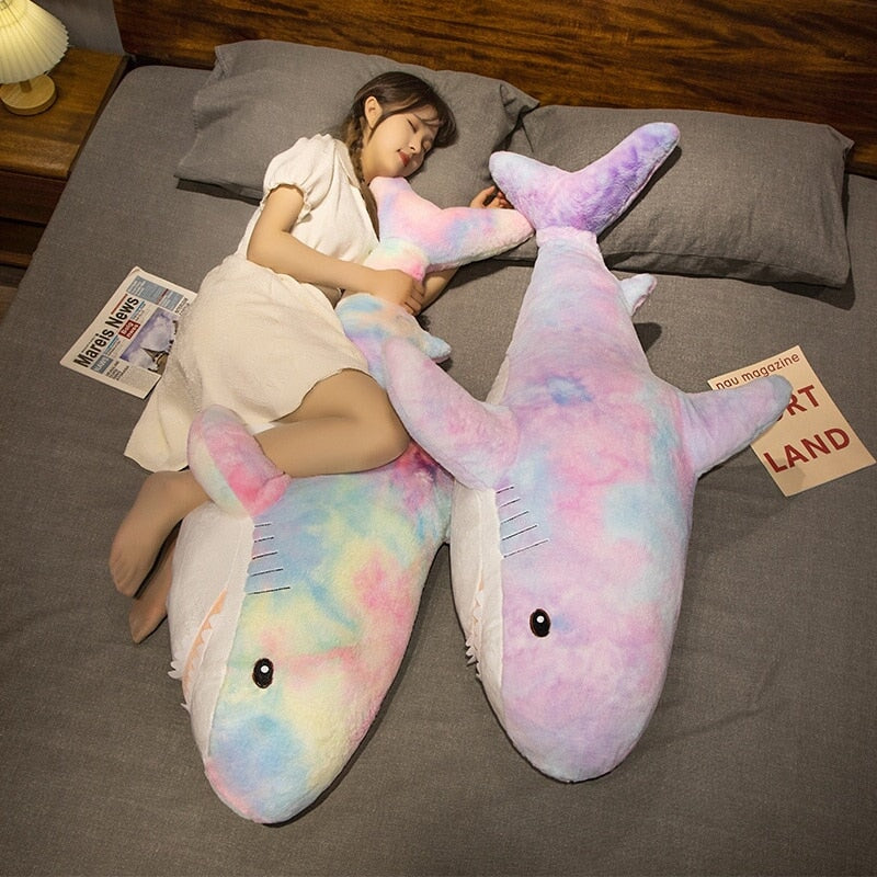 Maliben | Giant Fuzzy Galaxy Shark Plushies