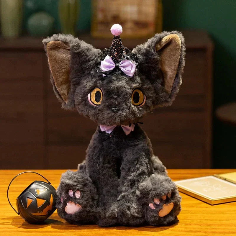 Maliben | Halloween Black Witch Cat Plushies