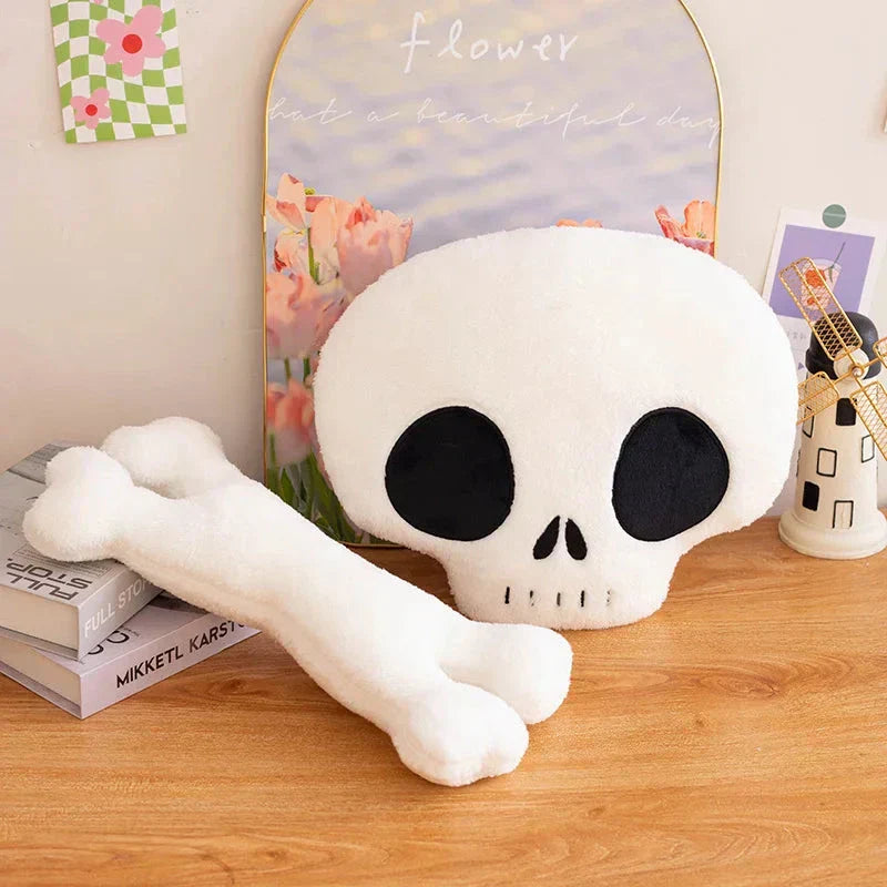 Maliben | Halloween Pumpkin Mummy Skull Bone Plushies