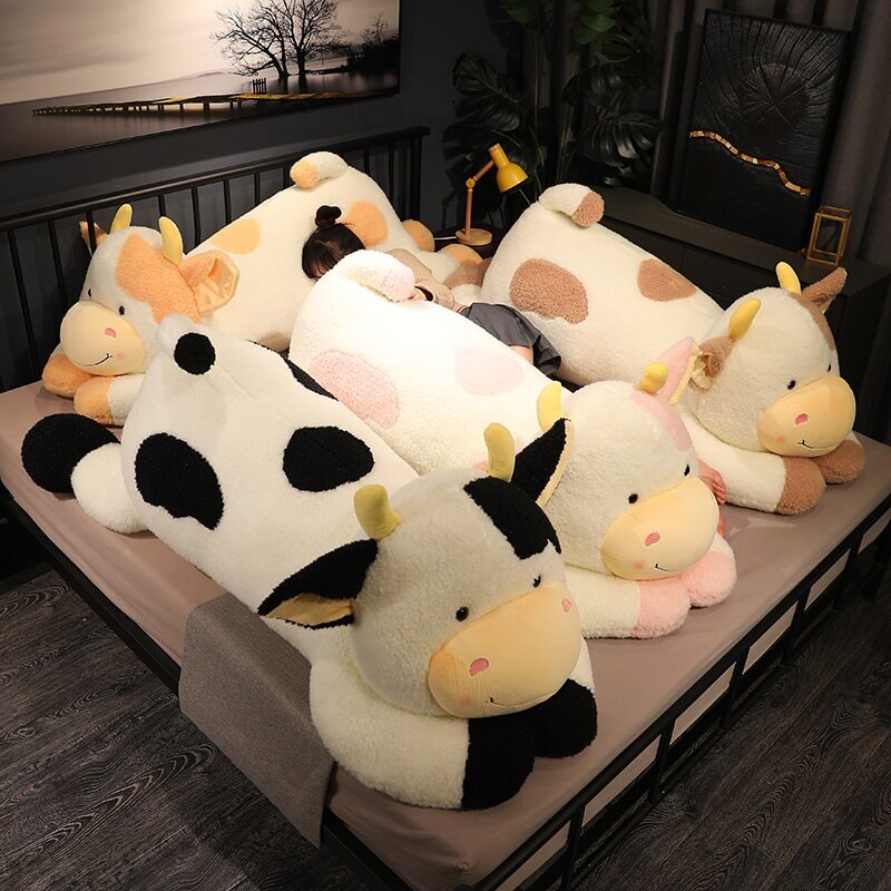 Maliben | Huge Fluffy Lovely Milk Cow Plushies