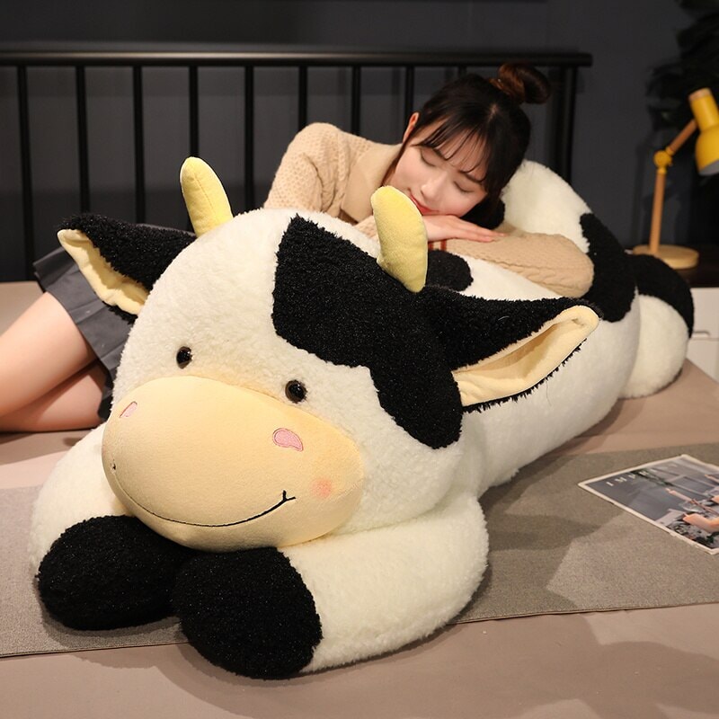 Maliben | Huge Fluffy Lovely Milk Cow Plushies