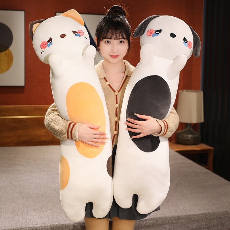 Maliben | Kawaii 100cm Long Snuggly Dog Cat Pig Plushie Collection