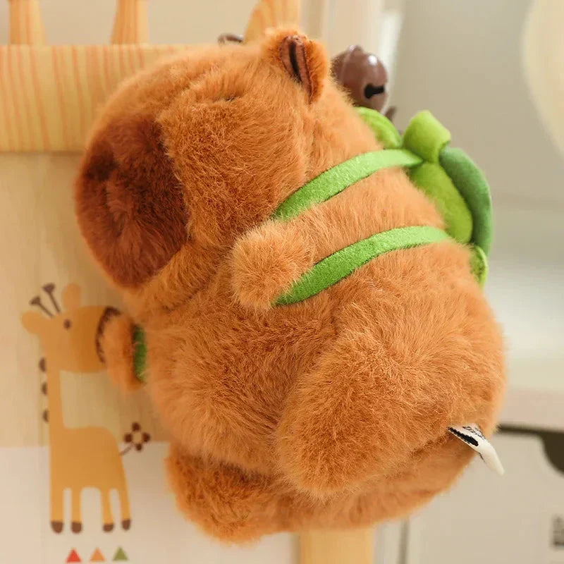 Maliben | Kawaii Capybara With Backpack Plush Collection