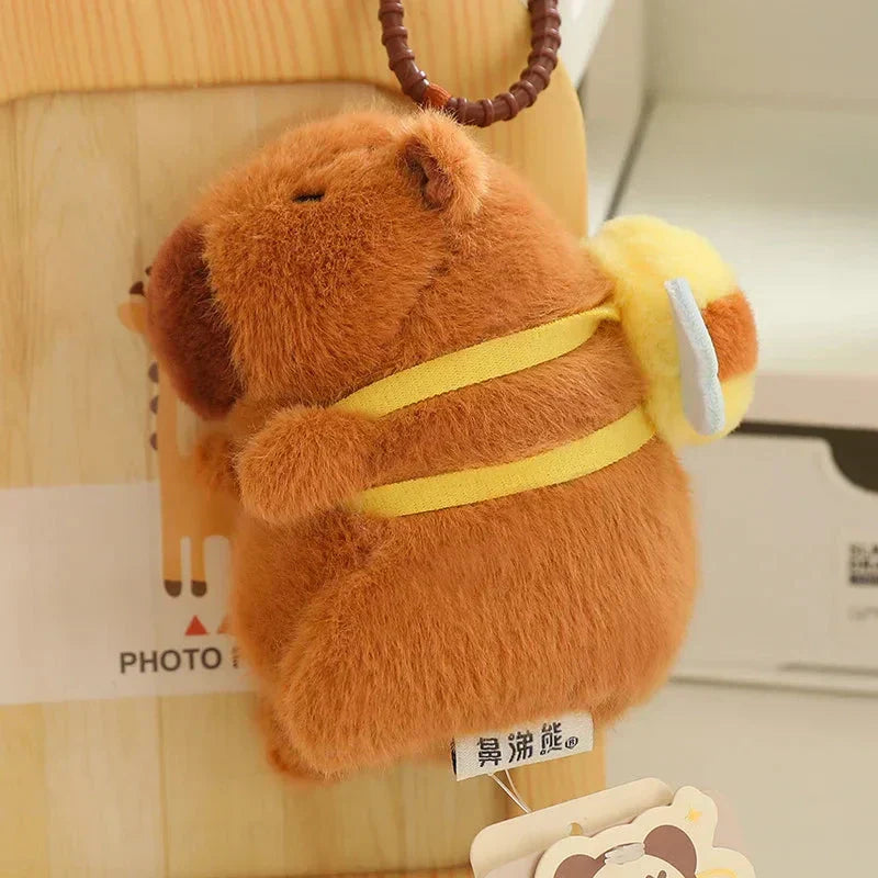 Maliben | Kawaii Capybara With Backpack Plush Collection