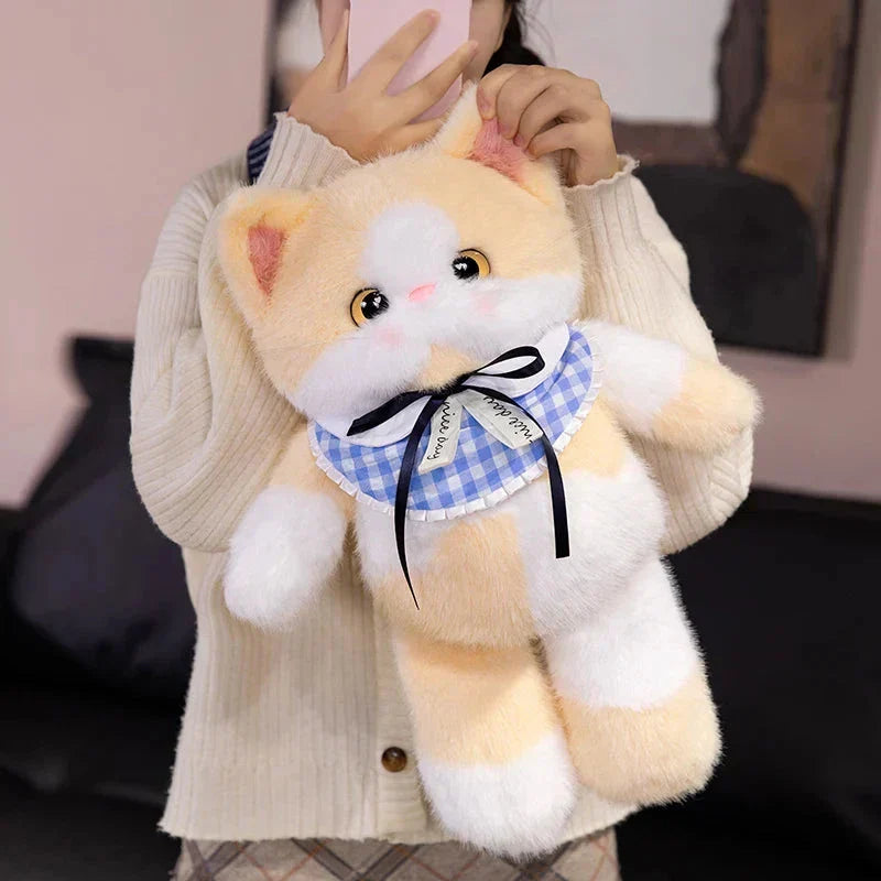 Maliben | Kawaii Cat Plush Family with Collar