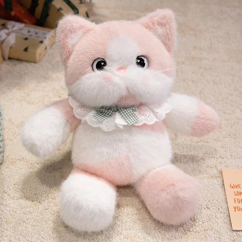 Maliben | Kawaii Cat Plush Family with Collar