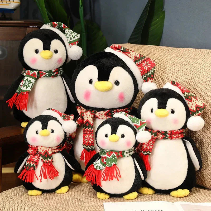 Maliben | Kawaii Christmas Penguin Plushie