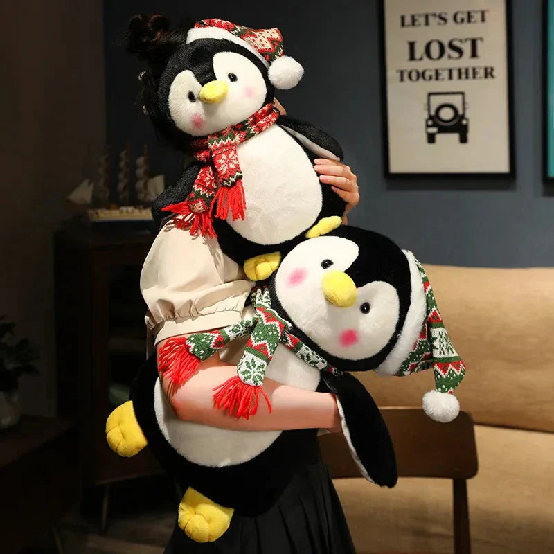 Maliben | Kawaii Christmas Penguin Plushie