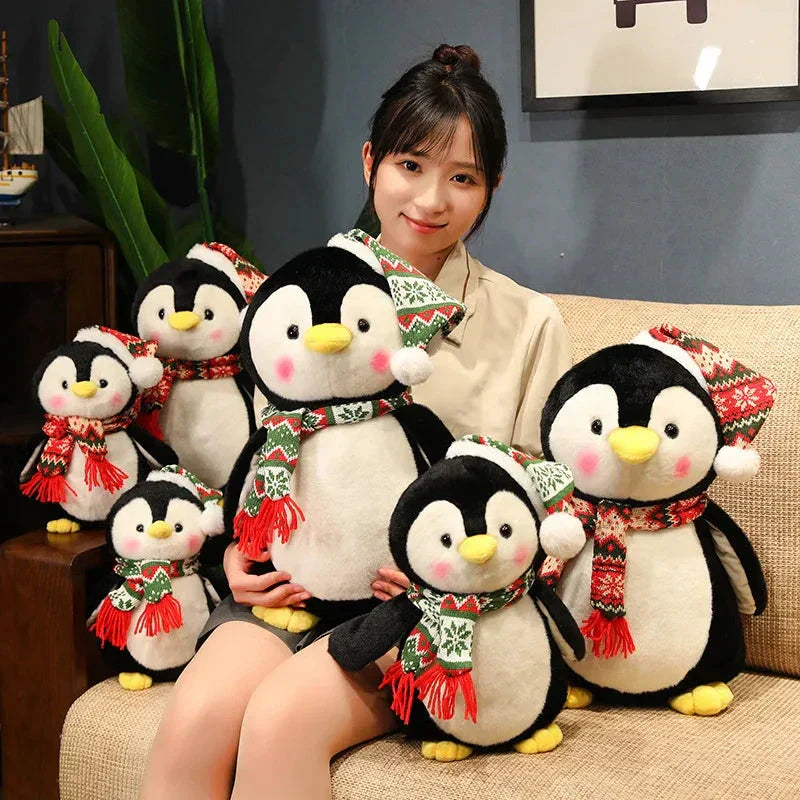 Maliben | Kawaii Christmas Penguin Plushie