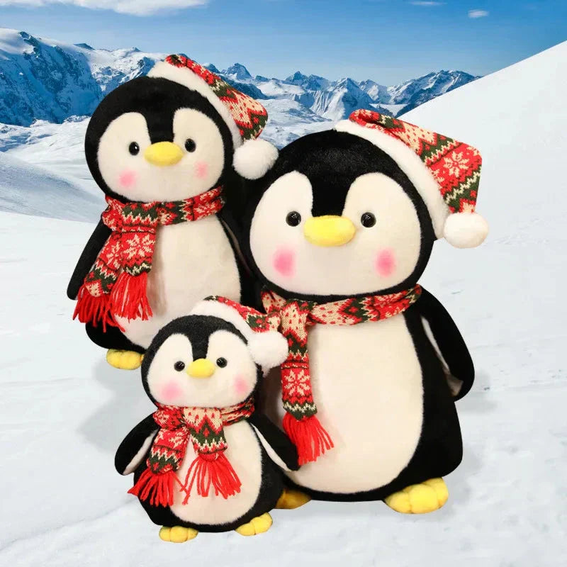 Maliben | Kawaii Christmas Penguin Plushie