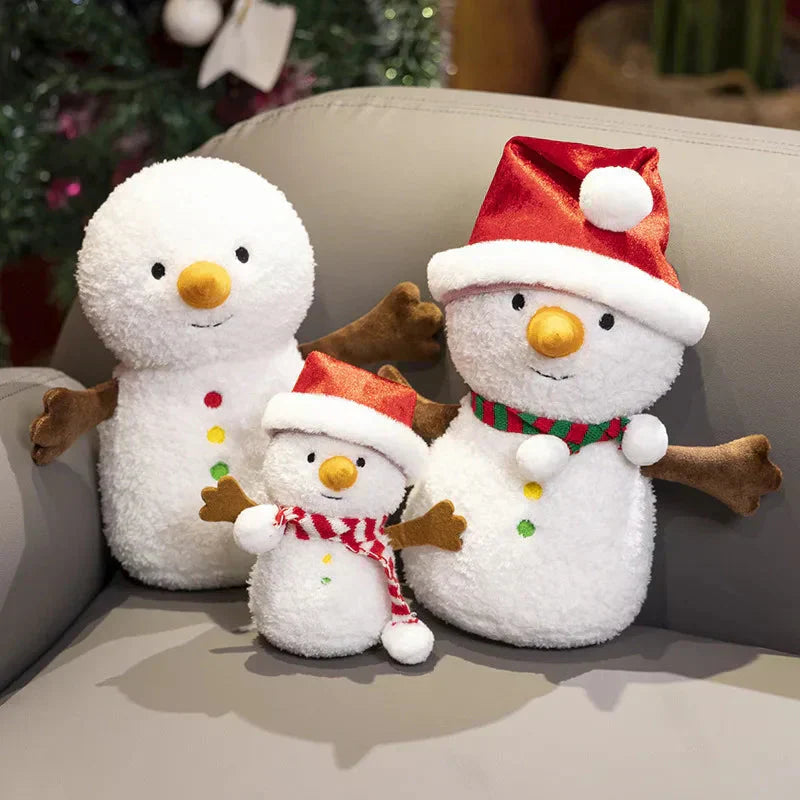 Maliben | Kawaii Christmas Snow Man Gingerbread Man Plushies