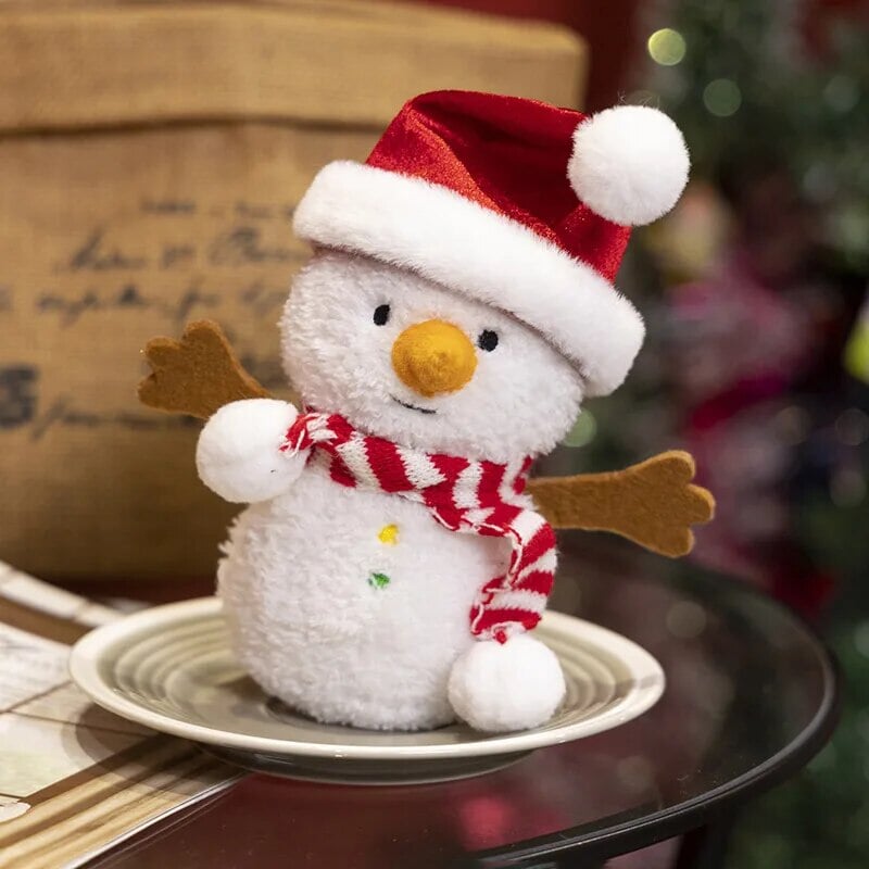 Maliben | Kawaii Christmas Snow Man Gingerbread Man Plushies