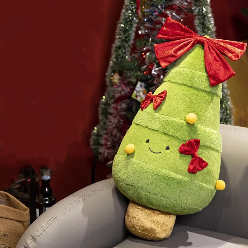 Maliben | Kawaii Christmas Tree Wreath Door Ring Plushies