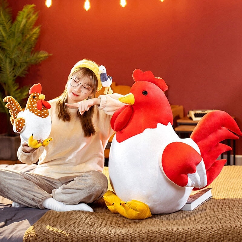 Maliben | Kawaii Chubby Chicken Plushie Family