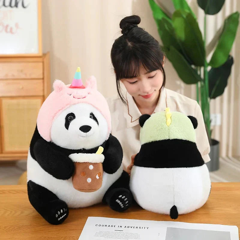 Maliben | Kawaii Chunky Panda Plushie Crew