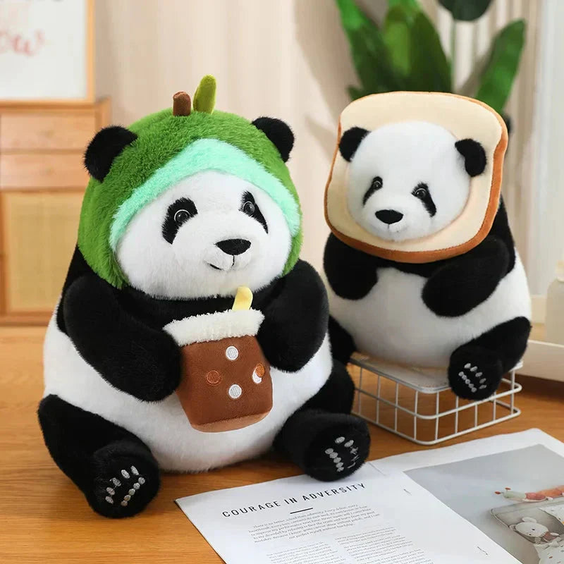 Maliben | Kawaii Chunky Panda Plushie Crew