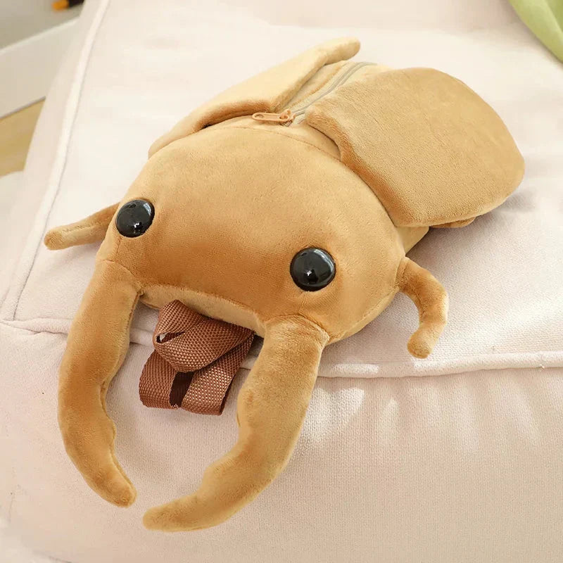 Maliben | Kawaii Dung Beetles Plush Backpacks