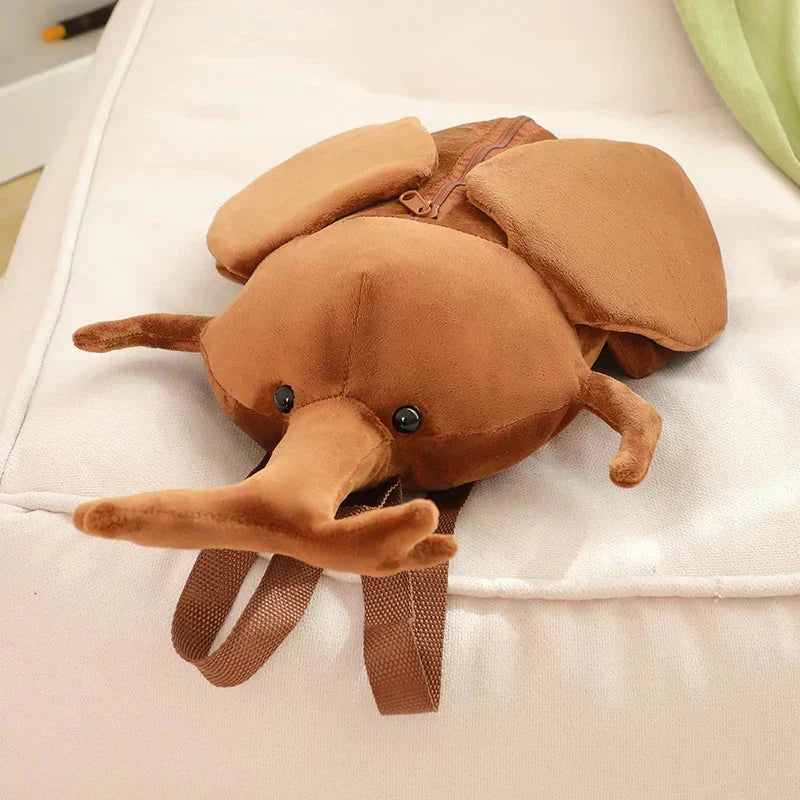 Maliben | Kawaii Dung Beetles Plush Backpacks