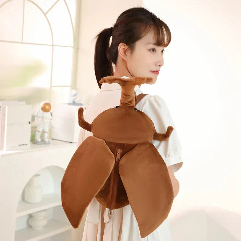 Maliben | Kawaii Dung Beetles Plush Backpacks