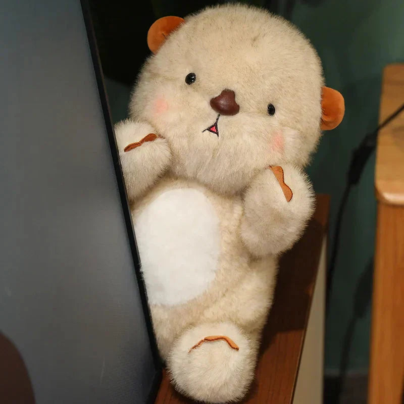 Maliben | Kawaii Fluffy Blushing Otter Plushie