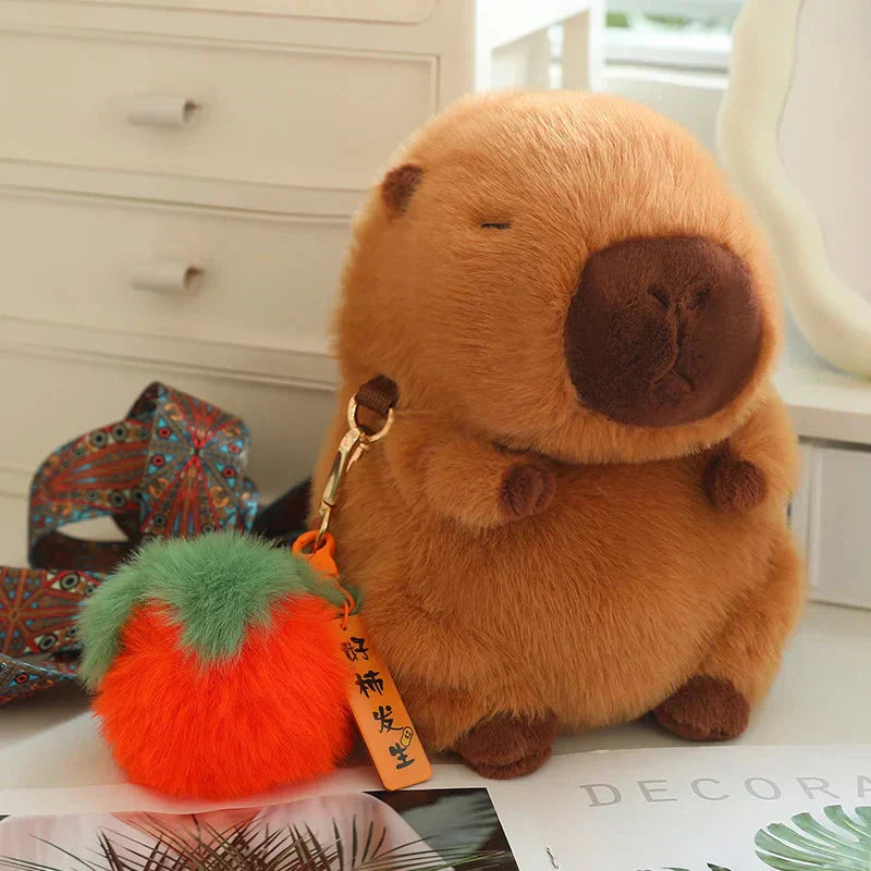 Maliben | Kawaii Fluffy Capybara Plushies With Strap