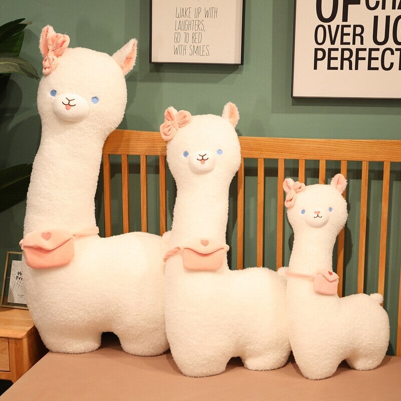 Maliben | Kawaii Fluffy White Pancake Alpaca Plushie