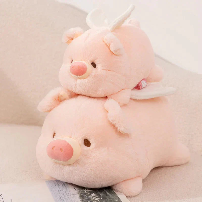 Maliben | Kawaii Flying Angel Pig Plush