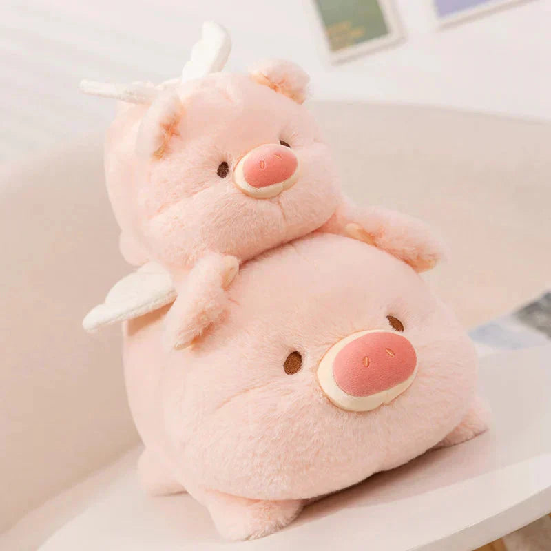 Maliben | Kawaii Flying Angel Pig Plush