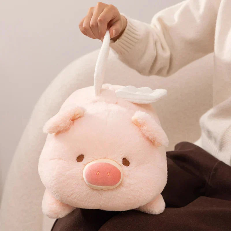 Maliben | Kawaii Flying Angel Pig Plush