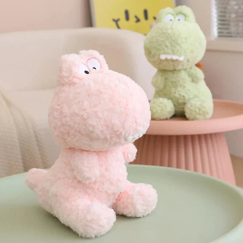 Maliben | Kawaii Goofy Green Pink Dinosaur Plushies